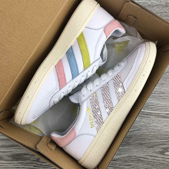 Custom Bling Adidas Running Sneaker Sport Shoes D7 - Picture 2 of 3